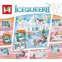 MINGER MG126 non Lego 4 LOẠI LÂU ĐÀI BĂNG bộ đồ chơi xếp lắp ráp ghép mô hình Frozen ICEQUEER II Nữ Hoàng Băng Giá 432 khối