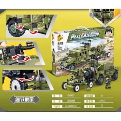 PanlosBrick 636007 Panlos Brick 636007 non  GIẢI CỨU VŨ TRANG bộ đồ chơi xếp lắp ráp ghép mô hình Peacemission Nhiệm Vụ Gìn Giữ Hòa Bình 479 khối