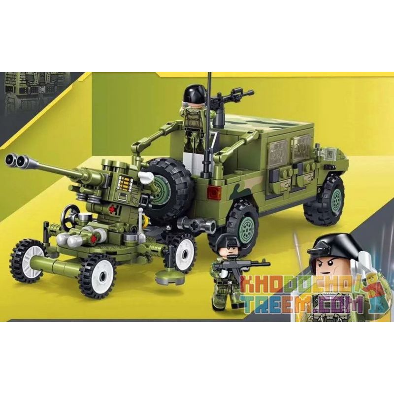 PanlosBrick 636007 Panlos Brick 636007 non  GIẢI CỨU VŨ TRANG bộ đồ chơi xếp lắp ráp ghép mô hình Peacemission Nhiệm Vụ Gìn Giữ Hòa Bình 479 khối