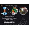 HAPPY BUILD YC-20003 20003 YC20003 non  NHÀ THỜ CHÚA CỨU THẾ TRÊN MÁU ĐỔ Ở ST.PETERSBURG NGA 1 400 tỷ lệ 1:400 bộ đồ chơi xếp lắp ráp ghép mô hình Architecture ARCHITECTURE ST.PETERSBURG Công Trình Kiến Trúc 1298 khối
