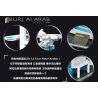 HAPPY BUILD YC-20004 20004 YC20004 non  KHÁCH SẠN BURJ AL ARAB (KHÁCH ARAB) 1 400 tỷ lệ 1:400 bộ đồ chơi xếp lắp ráp ghép mô hình Architecture ARCHITECTURE BURJAL ARAB Công Trình Kiến Trúc 1336 khối