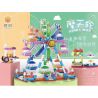YURI 66111 non  ĐU QUAY bộ đồ chơi xếp lắp ráp ghép mô hình City Modern Paradise FERRIS WHEEL Thành Phố Thiên Đường Hiện Đại 624 khối