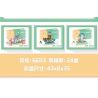 YURI 66113 non  TÀU CƯỚP BIỂN bộ đồ chơi xếp lắp ráp ghép mô hình City Modern Paradise A PIRATE BOAT Thành Phố Thiên Đường Hiện Đại 593 khối