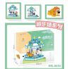 YURI 66114 non  BĂNG CHUYỀN bộ đồ chơi xếp lắp ráp ghép mô hình City Modern Paradise MERRY-GO-ROUND Thành Phố Thiên Đường Hiện Đại 708 khối