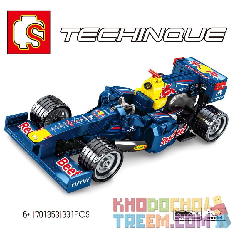 IBLOCK PL-920-140 920-140 PL920-140 SEMBO 701353 non  ĐƯỜNG MÒN HỒNG ĐỎ INFINITI bộ đồ chơi xếp lắp ráp ghép mô hình  TECHINQUE RED BEEF Kỹ Thuật Công Nghệ Cao Mô Hình Phương Tiện 331 khối