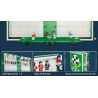 QIZHILE 90010 non  SÁCH BÓNG ĐÁ FIFA bộ đồ chơi xếp lắp ráp ghép mô hình FOOTBALLBOOK 2317 khối