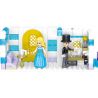 ZHEGAO QL1140 1140 non  NGÔI NHÀ BĂNG LILY MƯỢT bộ đồ chơi xếp lắp ráp ghép mô hình Winasor Castle Lâu Đài Winasor 351 khối