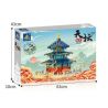 Kazi KY2001 2001 non  ĐỀN THIÊN ĐƯỜNG BẮC KINH 1 100 tỷ lệ 1:100 bộ đồ chơi xếp lắp ráp ghép mô hình Chinatown BEIJING TIANTAN Khu Phố Tàu 1736 khối