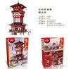 XINGBAO 01025 non  ZHEN YUANFANG. bộ đồ chơi xếp lắp ráp ghép mô hình Chinatown 盛世唐朝 Khu Phố Tàu 3295 khối
