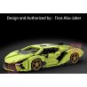 MouldKing 10011 Mould King 10011 non  LAMBORGHINI SIAN. bộ đồ chơi xếp lắp ráp ghép mô hình Speed Champions Racing Cars LINBAOGINNI SIERNE Đua Xe Công Thức 1168 khối