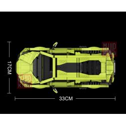 MouldKing 10011 Mould King 10011 non  LAMBORGHINI SIAN. bộ đồ chơi xếp lắp ráp ghép mô hình Speed Champions Racing Cars LINBAOGINNI SIERNE Đua Xe Công Thức 1168 khối