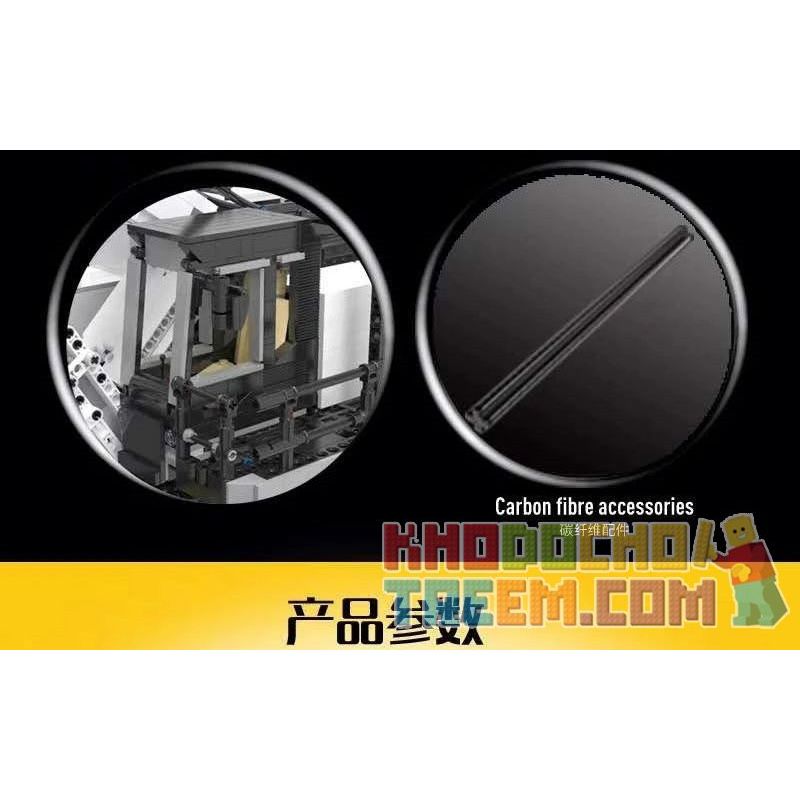 HAPPY BUILD YC-GC004 GC004 YCGC004 non  MÁY XÚC 1:17 tỷ lệ 1:17 bộ đồ chơi xếp lắp ráp ghép mô hình Build Team SHINEYU KY EXCAVATOR Đội Xây Dựng 4342 khối