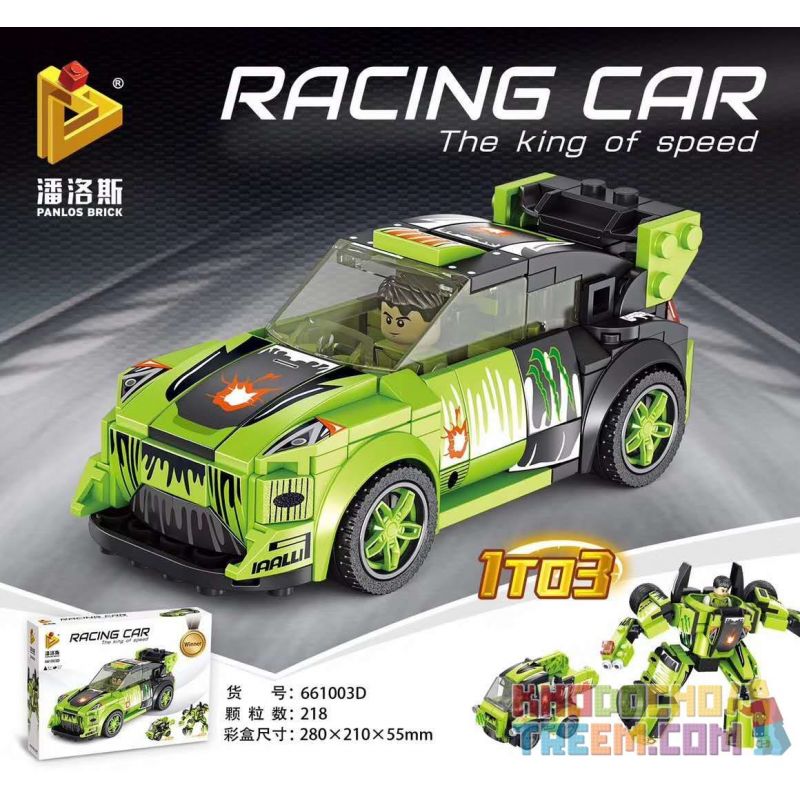 PanlosBrick 661003A 661003B 661003C 661003D Panlos Brick 661003A 661003B 661003C 661003D non  ĐUA XE TỐC ĐỘ 4 KIỂU bộ đồ chơi xếp lắp ráp ghép mô hình Speed Champions Racing Cars SPEED FUTURE ENERGY Đua Xe Công Thức 862 khối