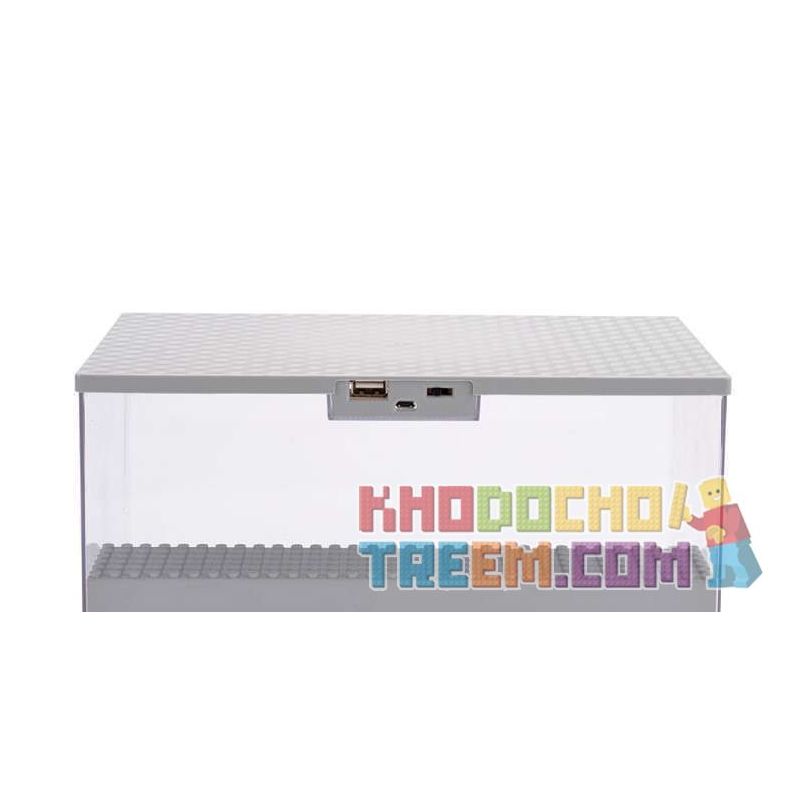 LEZHAN 3028A non  HỘP HIỂN THỊ HẠT NHỎ bộ đồ chơi xếp lắp ráp ghép mô hình Gear Đồ Lắp Ghép 2 khối