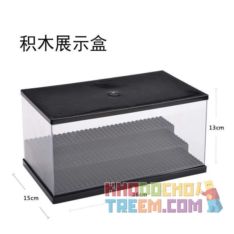 LEZHAN 3028A non  HỘP HIỂN THỊ HẠT NHỎ bộ đồ chơi xếp lắp ráp ghép mô hình Gear Đồ Lắp Ghép 2 khối