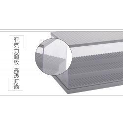 LEZHAN 3028A non  HỘP HIỂN THỊ HẠT NHỎ bộ đồ chơi xếp lắp ráp ghép mô hình Gear Đồ Lắp Ghép 2 khối