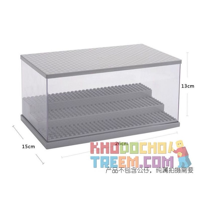 LEZHAN 3028A non  HỘP HIỂN THỊ HẠT NHỎ bộ đồ chơi xếp lắp ráp ghép mô hình Gear Đồ Lắp Ghép 2 khối