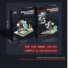 DK 7008 non  KHUNG CÂN BẰNG CĂNG THẲNG SLAVE SỐ 1 bộ đồ chơi xếp lắp ráp ghép mô hình Star Wars BALANCE FRAME SLAVE I STARFIGHTER Chiến Tranh Giữa Các Vì Sao 256 khối