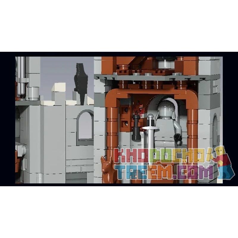 SUPER 18K K101 non  THÀNH PHỐ MÙA ĐÔNG bộ đồ chơi xếp lắp ráp ghép mô hình Game Of Thrones GAME OF THRONES WINTERFELL Trò Chơi Vương Quyền 2217 khối