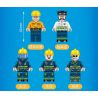 FORANGE FC3109 3109 non  XE CỨU HỎA SÂN BAY bộ đồ chơi xếp lắp ráp ghép mô hình Fire Rescure FIRE FIGHTERS 630 khối