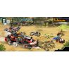 ZHEGAO QL1713 1713 non  CỖ XE SĂN RỒNG BA TRONG MỘT bộ đồ chơi xếp lắp ráp ghép mô hình Jurassic World DINOSAUR Thế Giới Khủng Long 617 khối