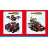 ZHEGAO QL1713 1713 non  CỖ XE SĂN RỒNG BA TRONG MỘT bộ đồ chơi xếp lắp ráp ghép mô hình Jurassic World DINOSAUR Thế Giới Khủng Long 617 khối