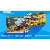 ZHEGAO QL1713 1713 non  CỖ XE SĂN RỒNG BA TRONG MỘT bộ đồ chơi xếp lắp ráp ghép mô hình Jurassic World DINOSAUR Thế Giới Khủng Long 617 khối