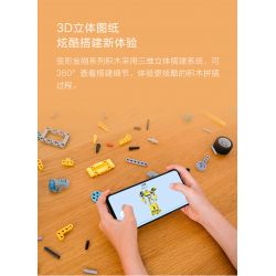 XIAOMI MITU MI ONEBOT OBDHF02HZB 02HZB non  CON ONG bộ đồ chơi xếp lắp ráp ghép mô hình Transformers BUMBLEBEE Robot Đại Chiến Người Máy Biến Hình