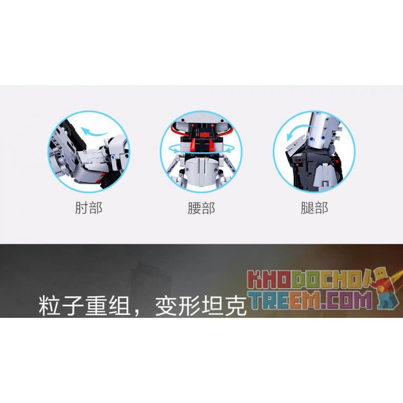 XIAOMI MITU MI ONEBOT OBWZT01HZB 01HZB non  MEGATRON. bộ đồ chơi xếp lắp ráp ghép mô hình Transformers Robot Đại Chiến Người Máy Biến Hình 1600 khối