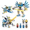 WANGE 5669 non  CÂU CHUYỆN VỀ NGƯỜI MÁY bộ đồ chơi xếp lắp ráp ghép mô hình ROBOT STORY 887 khối