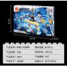 WANGE 5669 non  CÂU CHUYỆN VỀ NGƯỜI MÁY bộ đồ chơi xếp lắp ráp ghép mô hình ROBOT STORY 887 khối