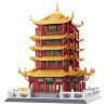 WANGE 6214 non  THÁP HẠC VÀNG Ở VŨ HÁN HỒ BẮC bộ đồ chơi xếp lắp ráp ghép mô hình Creator THE SAINT BASIL'S CATHEDRAL Sáng Tạo 2912 khối
