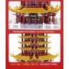 WANGE 6214 non  THÁP HẠC VÀNG Ở VŨ HÁN HỒ BẮC bộ đồ chơi xếp lắp ráp ghép mô hình Creator THE SAINT BASIL'S CATHEDRAL Sáng Tạo 2912 khối