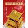 WANGE 6214 non  THÁP HẠC VÀNG Ở VŨ HÁN HỒ BẮC bộ đồ chơi xếp lắp ráp ghép mô hình Creator THE SAINT BASIL'S CATHEDRAL Sáng Tạo 2912 khối
