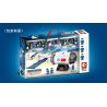 SEMBO 203303 non  NỀN TẢNG THỬ NGHIỆM KHÔNG GIAN CÓ NGƯỜI LÁI bộ đồ chơi xếp lắp ráp ghép mô hình Space Exploration SPACE FLIGHT Thám Hiểm Không Gian 1002 khối