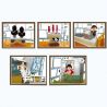 SEMBO 601099 non  SINGAPORE LV CỬA HÀNG ĐẦU PHIÊN BẢN CHIẾU SÁNG TRANG SỨC QUẦN ÁO bộ đồ chơi xếp lắp ráp ghép mô hình Creator Sáng Tạo 2531 khối