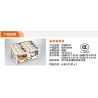 SLUBAN M38 non  4 LOẠI TÀU ĐIỆN NGẦM CỔ ĐIỂN MÀU CAM ĐẦU MÁY XE LỬA XANH TAXI HỒNG KÔNG ĐỎ BUÝT bộ đồ chơi xếp lắp ráp ghép mô hình Creator Sáng Tạo 214 khối