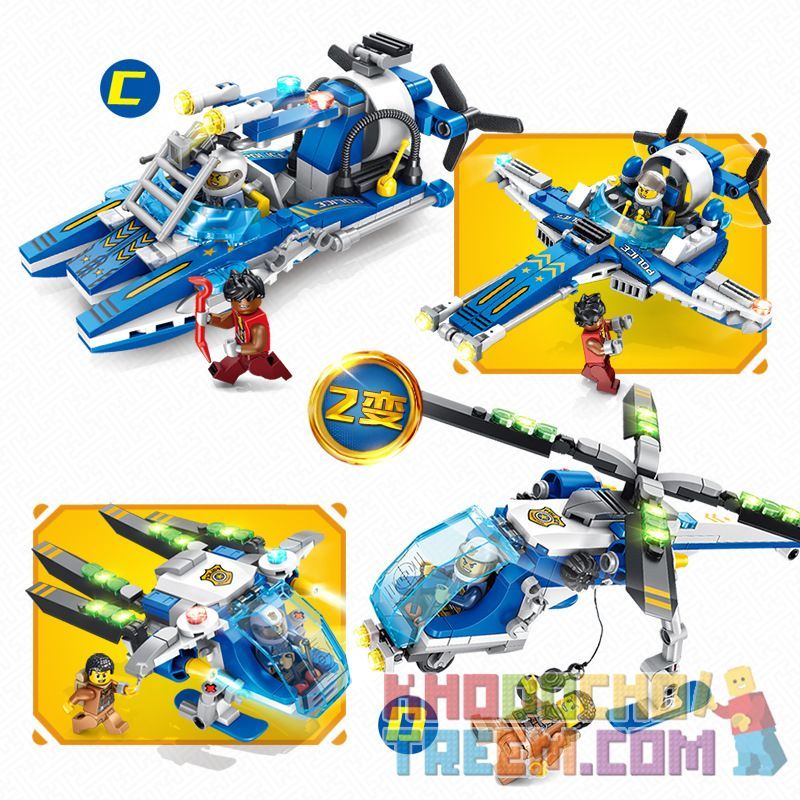 PanlosBrick 681003A Panlos Brick 681003A non  XE ĐẠP LEO NÚI TRONG RỪNG bộ đồ chơi xếp lắp ráp ghép mô hình Police Cảnh Sát 191 khối