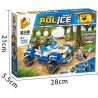 PanlosBrick 681003A Panlos Brick 681003A non  XE ĐẠP LEO NÚI TRONG RỪNG bộ đồ chơi xếp lắp ráp ghép mô hình Police Cảnh Sát 191 khối