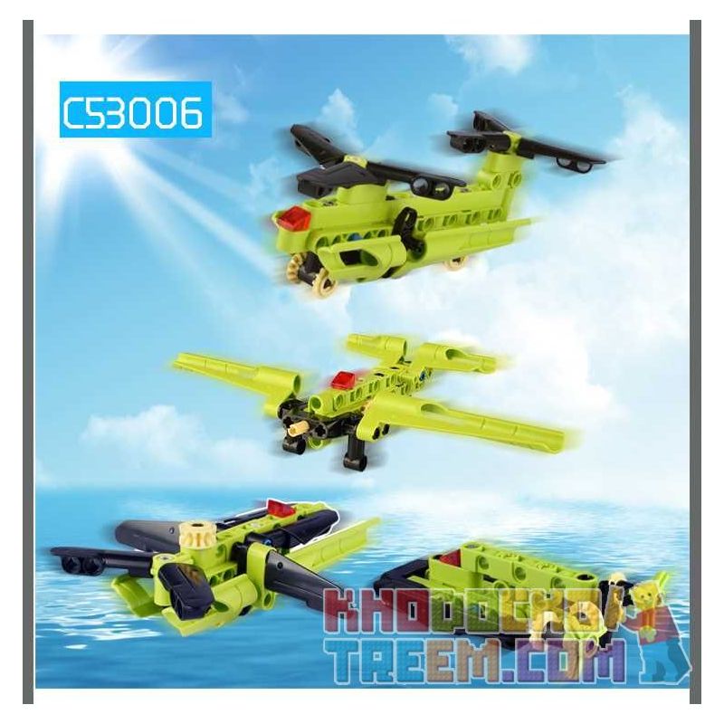 DOUBLEE CADA C53006 53006 non Lego SÁNG TẠO bộ đồ chơi xếp lắp ráp ghép mô hình Technic CREATOR Kỹ Thuật Công Nghệ Cao Mô Hình Phương Tiện 49 khối