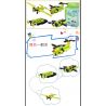 DOUBLEE CADA C53006 53006 non  SÁNG TẠO bộ đồ chơi xếp lắp ráp ghép mô hình  CREATOR Kỹ Thuật Công Nghệ Cao Mô Hình Phương Tiện 49 khối