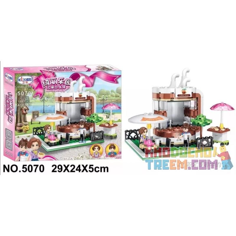 Winner 5070 Xếp hình kiểu Lego FRIENDS Laisi Partner Of Qili Paradise Coffee Shop Quán Cà Phê 184 khối Winner 5070 Xếp hình kiểu Lego FRIENDS Laisi Partner Of Qili Paradise Coffee Shop Quán Cà Phê 184 khối