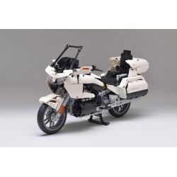 MouldKing 23001 Mould King 23001 REBRICKABLE MOC-29381 29381 MOC29381 SHENZHEN RAEL ENTERTAINMENT K113 TA GAOLE T3041 3041 non  2018 HONDA GOLD WING GL1800 7 tỷ lệ 1:7 bộ đồ chơi xếp lắp ráp ghép mô hình  2018 HONDA GOLD WING GL1800 (1:7) Kỹ Thuật Công Nghệ Cao Mô Hình Phương Tiện 1282 khối