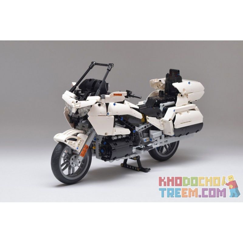 MouldKing 23001 Mould King 23001 REBRICKABLE MOC-29381 29381 MOC29381 SHENZHEN RAEL ENTERTAINMENT K113 TA GAOLE T3041 3041 non Lego 2018 HONDA GOLD WING GL1800 7 tỷ lệ 1:7 bộ đồ chơi xếp lắp ráp ghép mô hình Technic 2018 HONDA GOLD WING GL1800 (1:7) Kỹ Thuật Công Nghệ Cao Mô Hình Phương Tiện 1282 khối