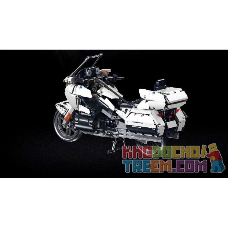 MouldKing 23001 Mould King 23001 REBRICKABLE MOC-29381 29381 MOC29381 SHENZHEN RAEL ENTERTAINMENT K113 TA GAOLE T3041 3041 non  2018 HONDA GOLD WING GL1800 7 tỷ lệ 1:7 bộ đồ chơi xếp lắp ráp ghép mô hình  2018 HONDA GOLD WING GL1800 (1:7) Kỹ Thuật Công Nghệ Cao Mô Hình Phương Tiện 1282 khối