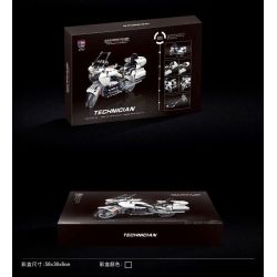 MouldKing 23001 Mould King 23001 REBRICKABLE MOC-29381 29381 MOC29381 SHENZHEN RAEL ENTERTAINMENT K113 TA GAOLE T3041 3041 non  2018 HONDA GOLD WING GL1800 7 tỷ lệ 1:7 bộ đồ chơi xếp lắp ráp ghép mô hình  2018 HONDA GOLD WING GL1800 (1:7) Kỹ Thuật Công Nghệ Cao Mô Hình Phương Tiện 1282 khối