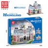 MouldKing 11004 Mould King 11004 non  GA DREAM KINGDOM bộ đồ chơi xếp lắp ráp ghép mô hình Disney Princess MKINGLAND THE STATION OF CREAMLAND Công Chúa 3132 khối