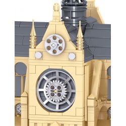 ZHEGAO QL0964 0964 non  NHÀ THỜ ĐỨC BÀ bộ đồ chơi xếp lắp ráp ghép mô hình Creator CATHÉDRALE NOTRE DAME DE PARIS Sáng Tạo 2541 khối