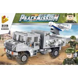 PanlosBrick 636008 Panlos Brick 636008 non  MÁY BAY KHÔNG NGƯỜI LÁI TRINH SÁT VÀ HIỆU CHỈNH TẦM NGẮN NHỎ bộ đồ chơi xếp lắp ráp ghép mô hình Peacemission Nhiệm Vụ Gìn Giữ Hòa Bình 439 khối