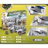 PanlosBrick 636008 Panlos Brick 636008 non  MÁY BAY KHÔNG NGƯỜI LÁI TRINH SÁT VÀ HIỆU CHỈNH TẦM NGẮN NHỎ bộ đồ chơi xếp lắp ráp ghép mô hình Peacemission Nhiệm Vụ Gìn Giữ Hòa Bình 439 khối